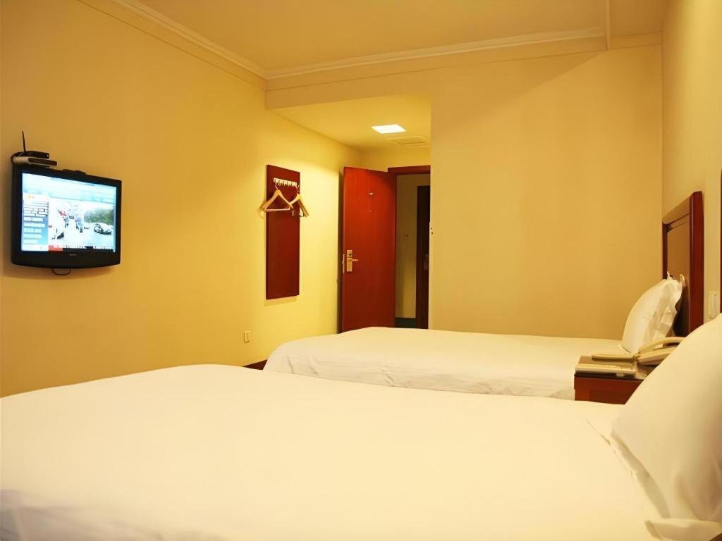 Greentree Inn Jiangsu Suzhou Shi Road North Tongjing Road Subway Station Express Hotel מראה חיצוני תמונה