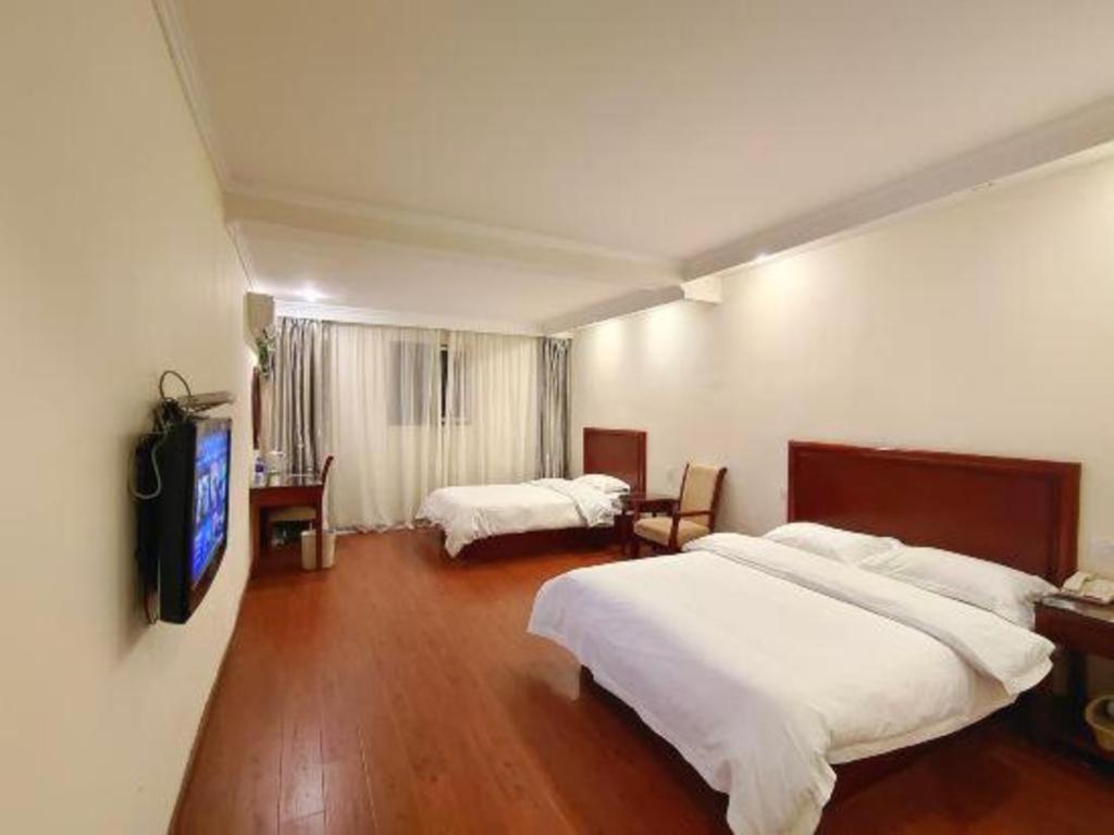 Greentree Inn Jiangsu Suzhou Shi Road North Tongjing Road Subway Station Express Hotel מראה חיצוני תמונה